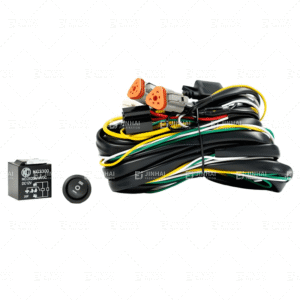 وصلة الأسلاك - مرحل 40 أمبير - 3 مواضع لمفتاح LED المتأرجح - موصلات دويتش 3 سنون