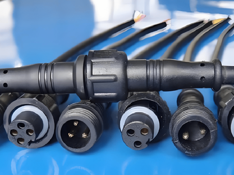 Conjunto de cables impermeables tipo M