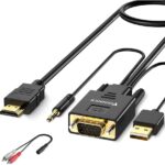 كابل محول VGA إلى HDMI