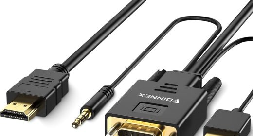 كابل محول VGA إلى HDMI